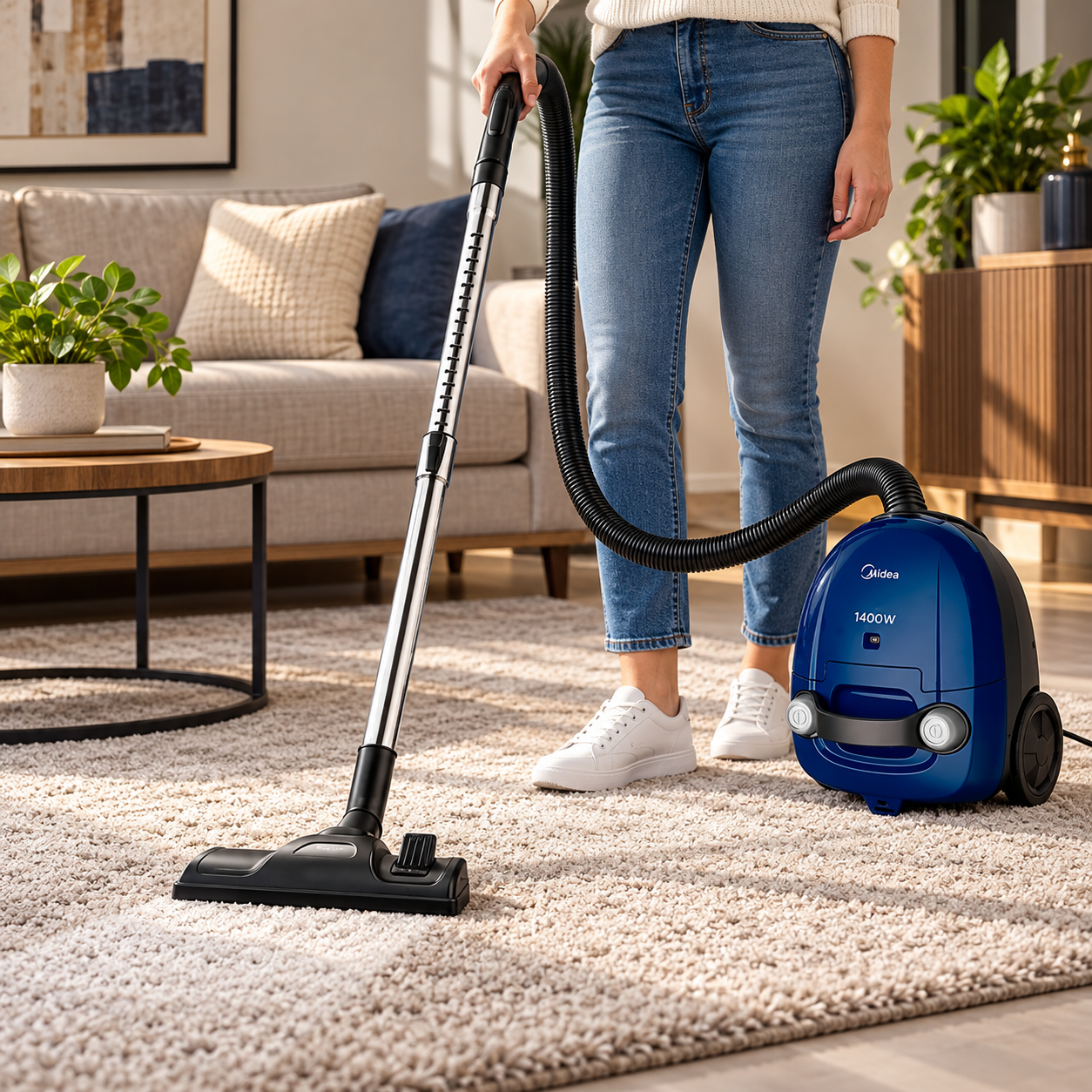 Aspiradora Midea Con Bolsa 1.5L 1400W MC11SA2B-CA