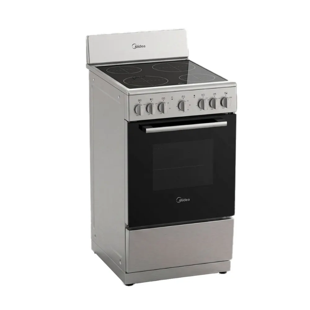 Cocina Eléctrica Midea Vitrocerámica de 20" 4 Quemadores MES20FS2BADBG Negro - imagen 4