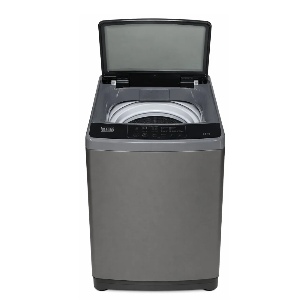 Lavadora Automática Black+Decker Carga Superior 11 Kg  BXWABH11TLS Silver - imagen 3
