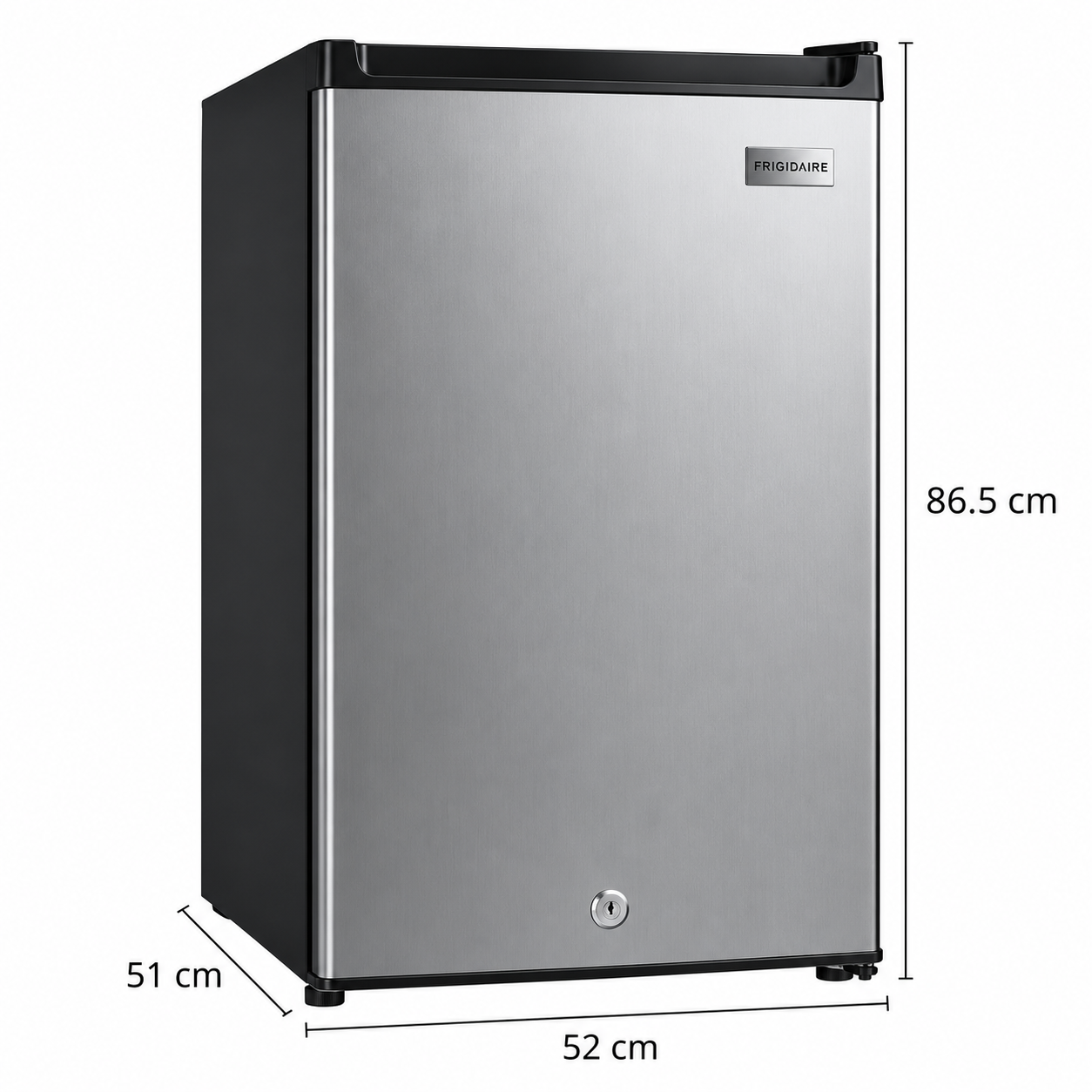 Refrigeradora Frigidaire 4.4 pies con escarcha Acero inoxidable FRD04G3HPI - imagen 4