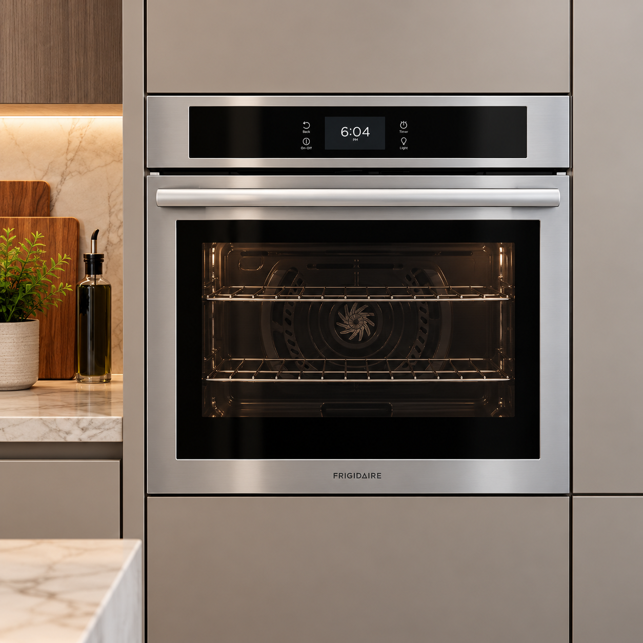 Horno Empotrable Eléctrico Frigidaire 30" Convección Acero Inoxidable FCWS3027AS