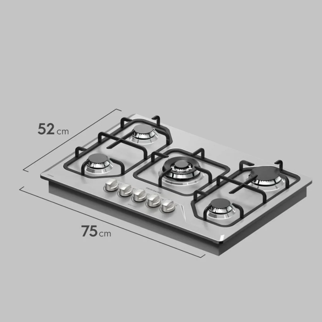 Plantilla de Gas Empotrable Frigidaire 30" 5 Quemadores Acero Inoxidable FTGC3050XS - imagen 6