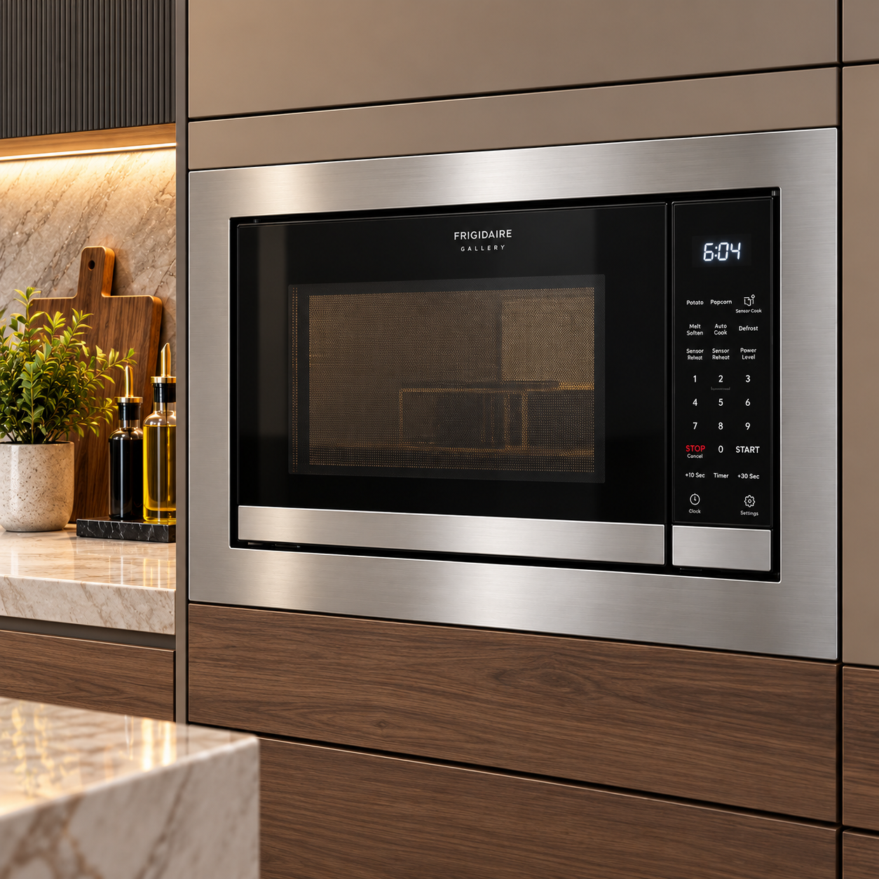 Horno Microondas Empotrable Frigidaire 30" Acero Inoxidable GMBS3068BF