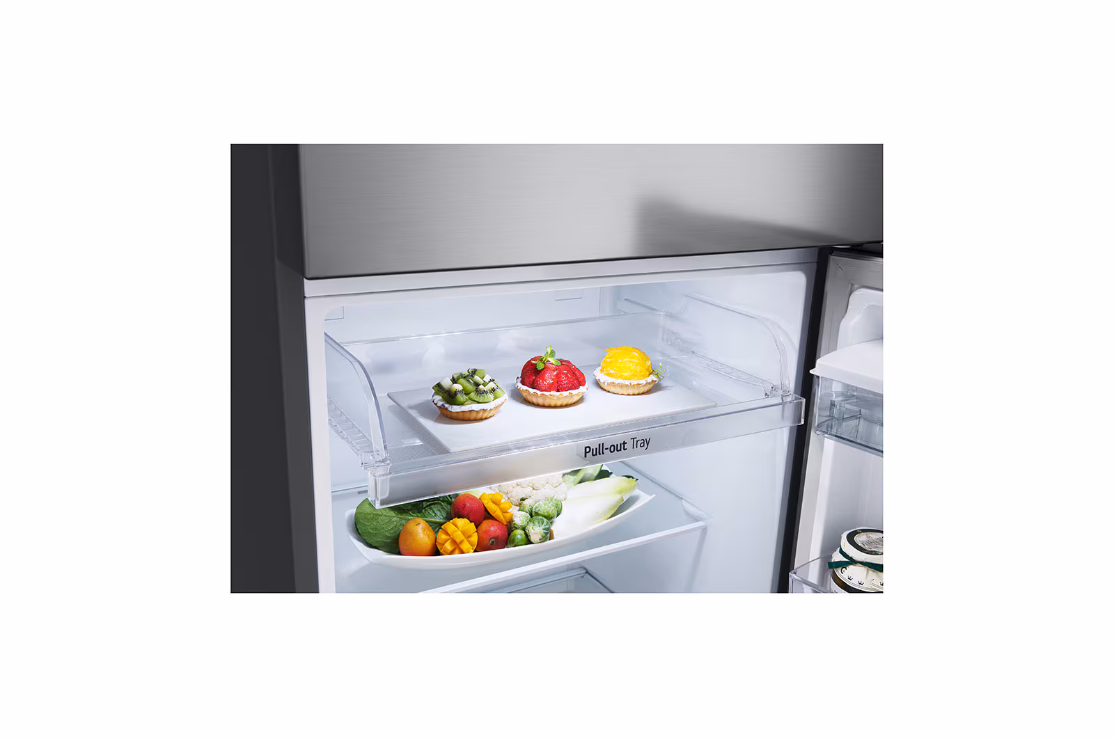 Refrigeradora LG 12 Pies Top Freezer VT34WPP Plateada - imagen 11