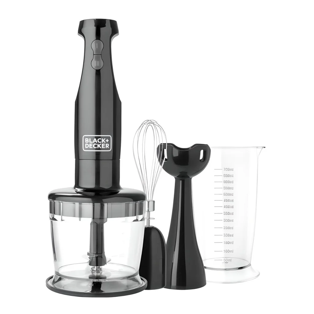 Batidora Black + Decker Inmersión 3 en 1 2 Velocidades  HB2800B Negra - imagen 9