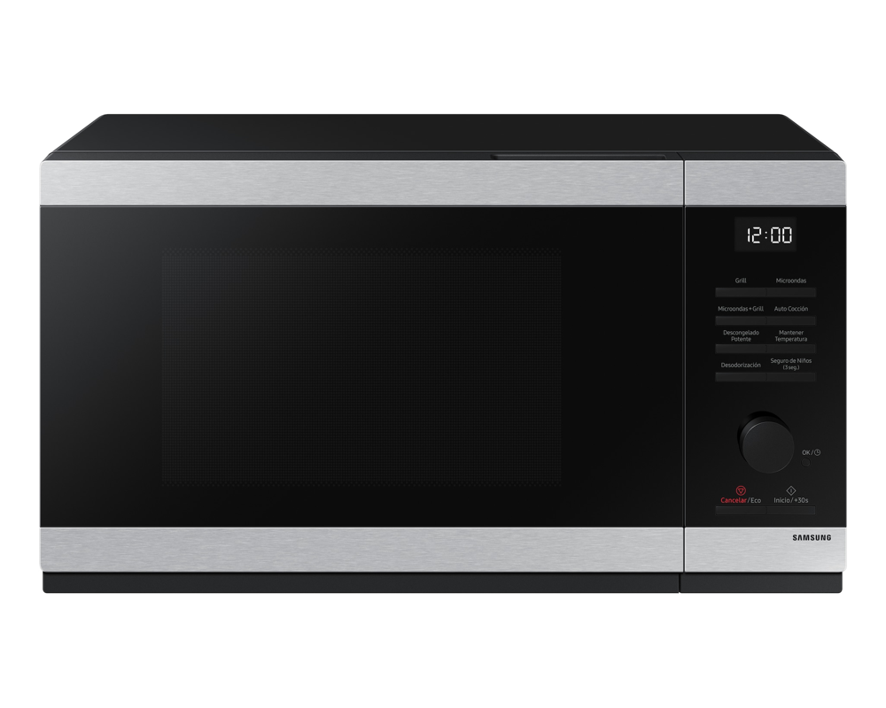 Horno Microondas Samsung 1.1 Cúbicos 32L English panel Grill Dorador MG32DG4524ATAP - imagen 2