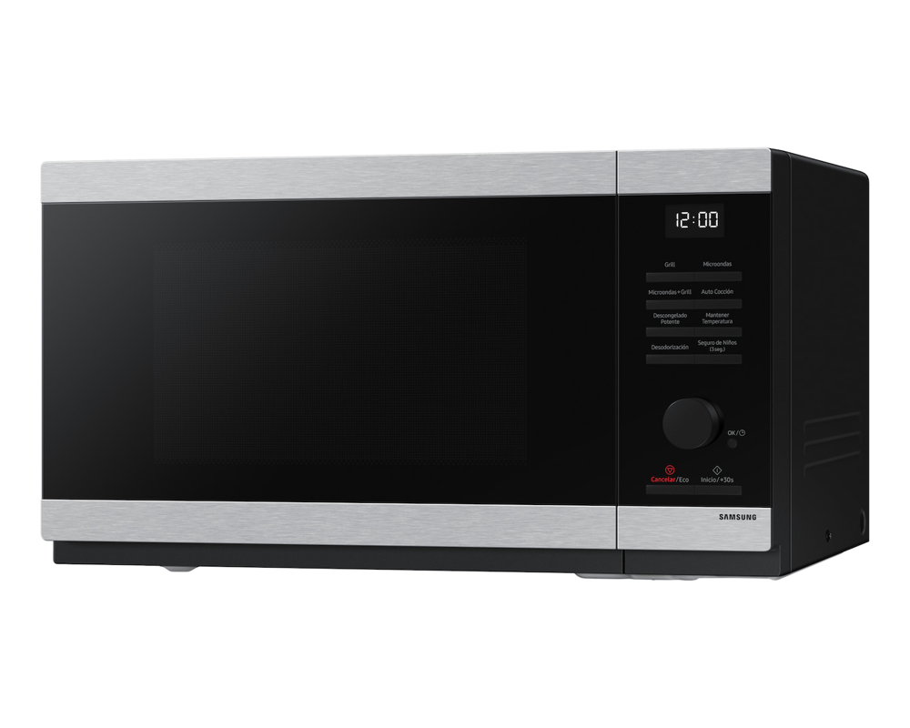 Horno Microondas Samsung 1.1 Cúbicos 32L English panel Grill Dorador MG32DG4524ATAP - imagen 5