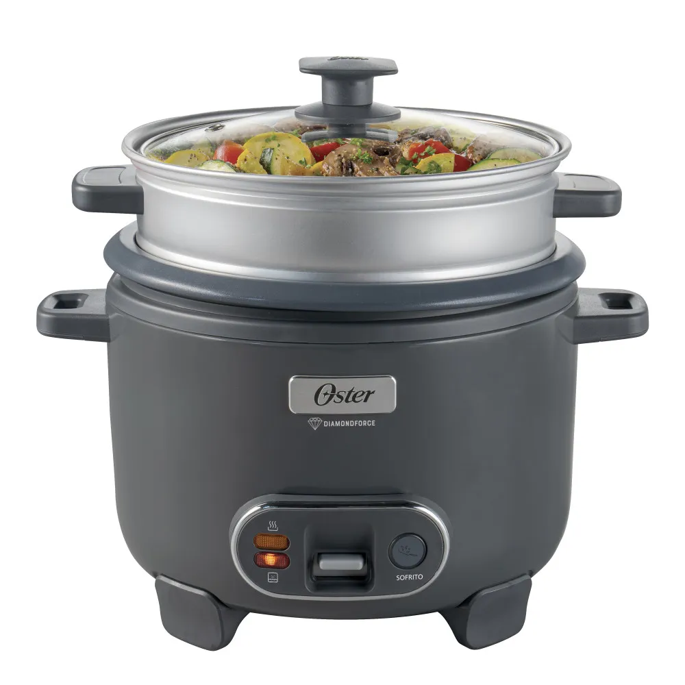 Olla Arrocera Oster  10 Tazas 3 en 1 Con Vaporera Y Sofrito  CKSTRC10DFSKE - imagen 2