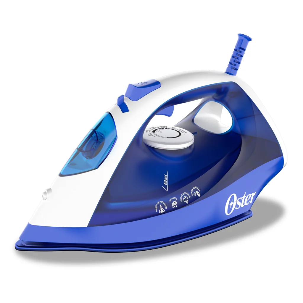 Plancha de Vapor Oster  Suela Antiadherente 1250W GCSTBS6003 Azul - imagen 2