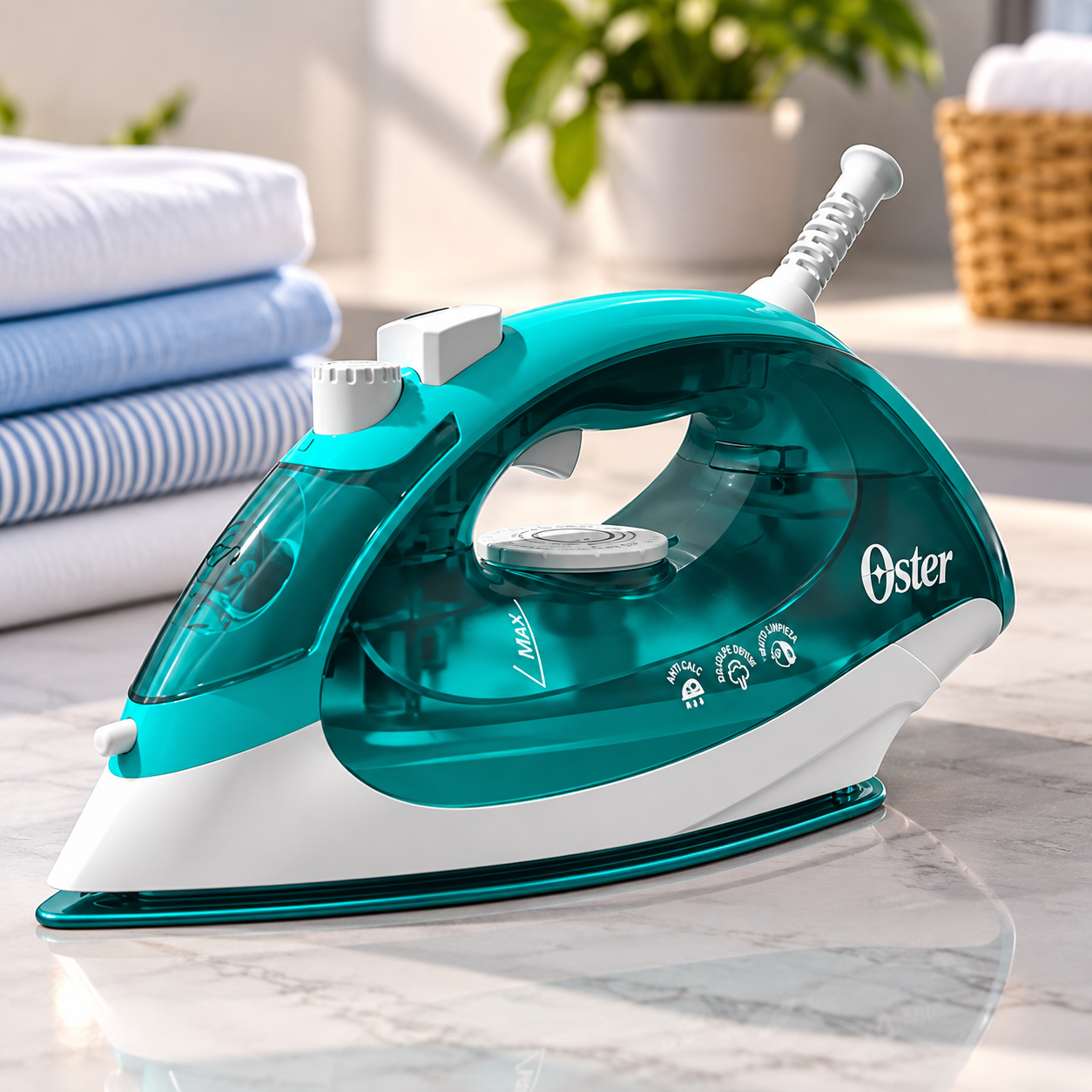 Plancha de Vapor Oster  de Cerámica Compacta GCSTBS5052 Turquesa