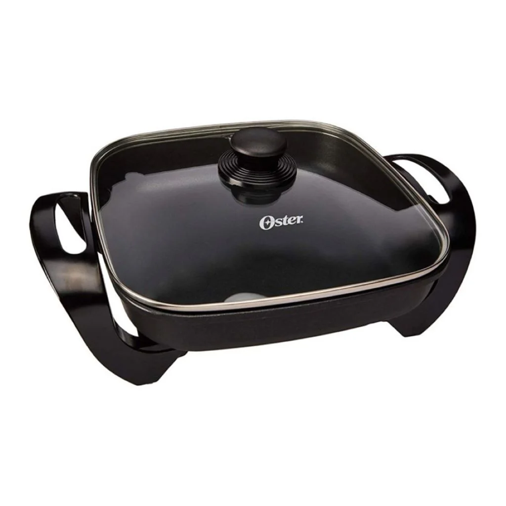 Sartén Eléctrico Oster 12" Antiadherente Tapa de Vidrio  CKSTSK1712B - imagen 6