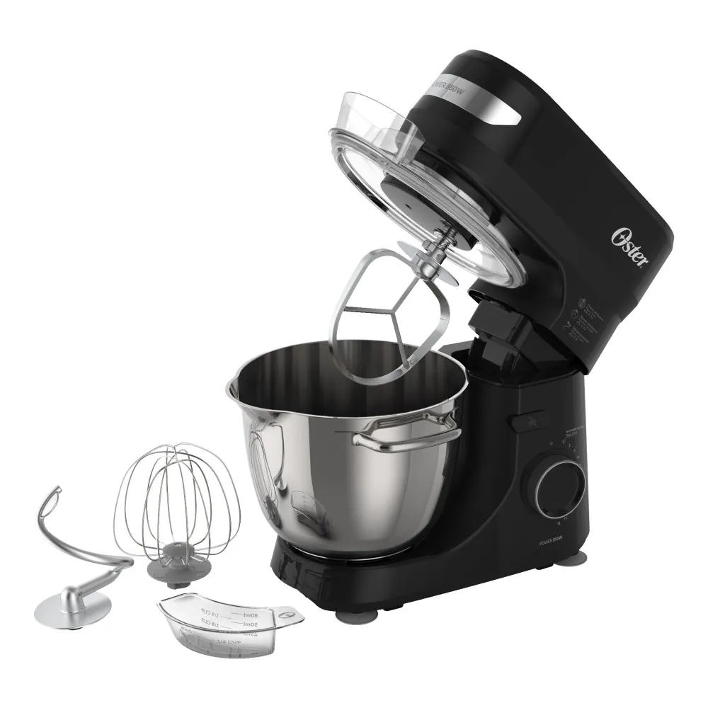 Batidora Planetaria de Pedestal Oster  Tazón 4L 850W FPSTSMPL2B Negro - imagen 4