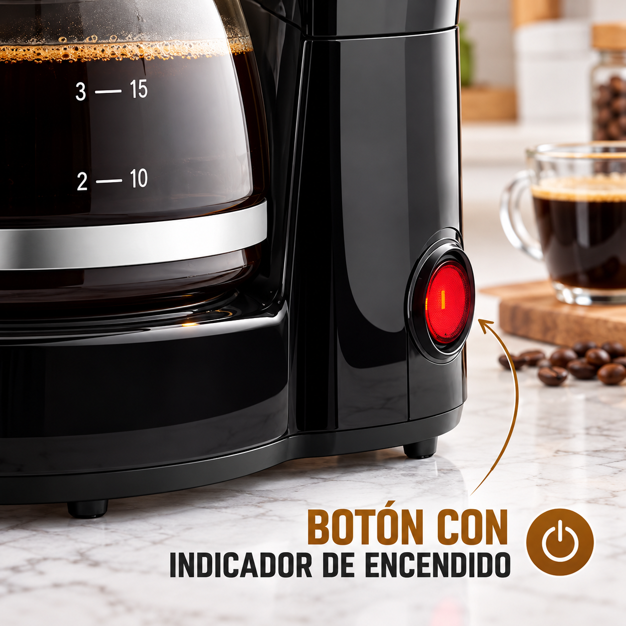 Coffee Maker Oster 5 Tazas con Filtro Permanente BVSTDC05 - imagen 7